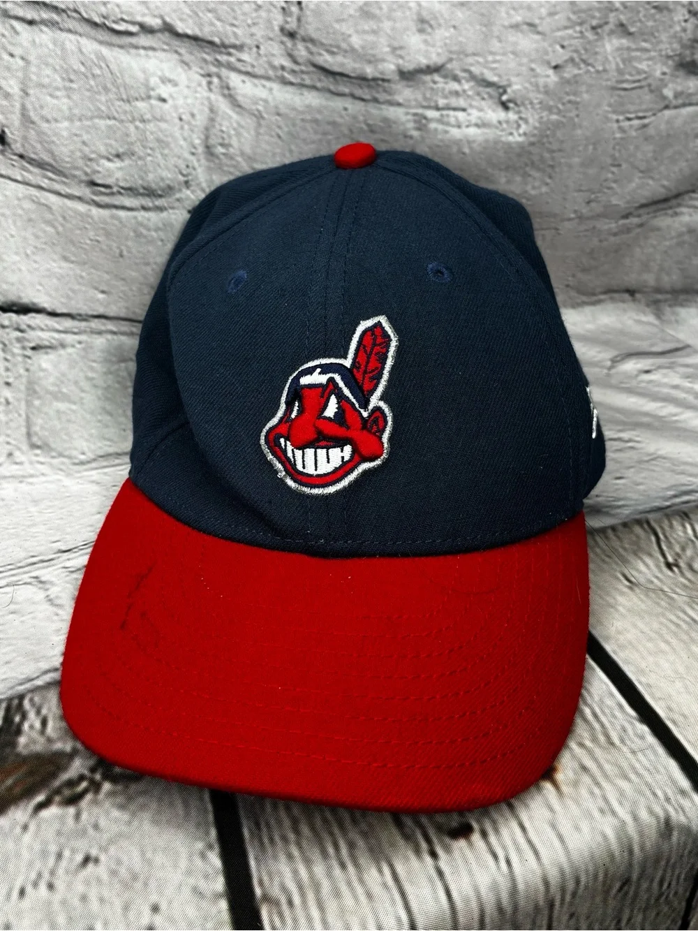 5/$20 Cleveland Indians MLB Vtg Chief Wahoo‎ Baseball Cap Kids Youth Sports Hat
